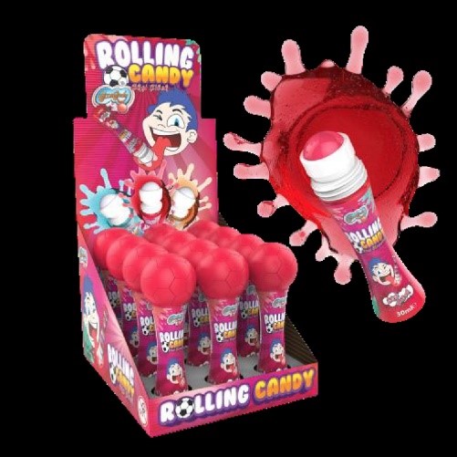 Recalled Cocco Candy Rolling Candy Sour Strawberry