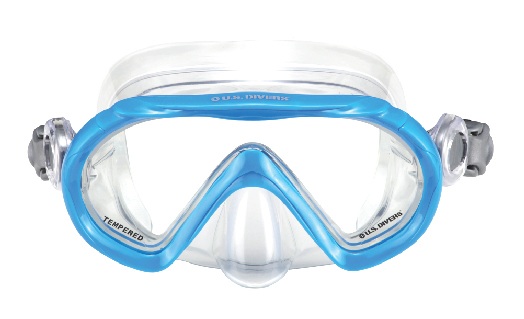 Santa Cruz Jr. youth snorkeling masks sold under U.S. Divers and Aqua Lung Sport brands