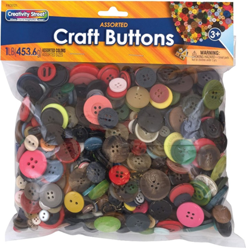 Recalled Creativity Street Assorted Craft Buttons