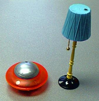 Recalled novelty lighters: lamp and flying saucer