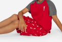 Recalled LFC Juniors Short Pajama Set Charcoal Red