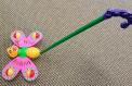 Butterfly push toy