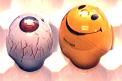 Recalled Halloween Floating Eyeball and Smiley Face Floating Ball