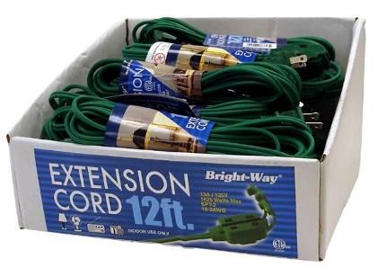 Picture of Recalled 12 ft. Extension Cords