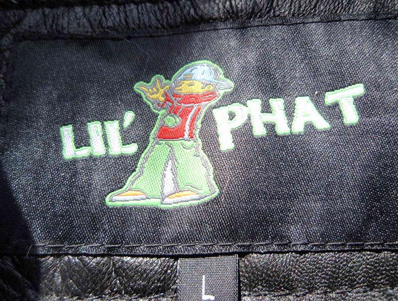 Picture of recalled "Lil' Phat" jacket label