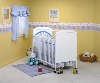 Picture of Recalled Fisher-Price logo Crystal Crib