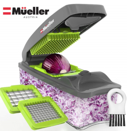Mueller 12-Blade Multi Food Chopper/Slicer with Spiralizer & Reviews
