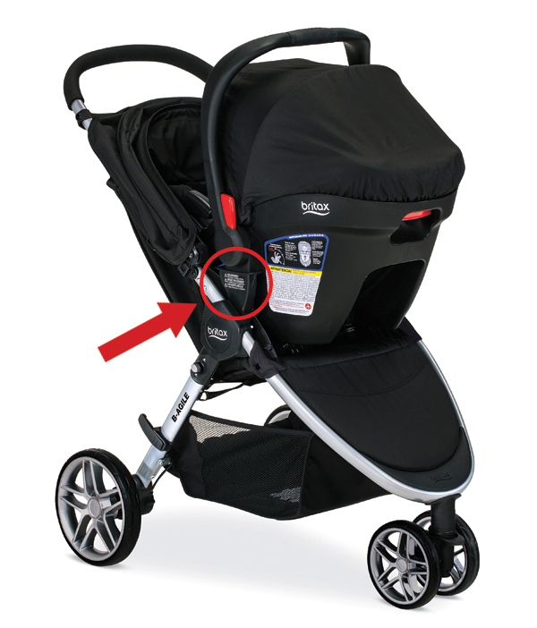 britax double stroller with infant car seat