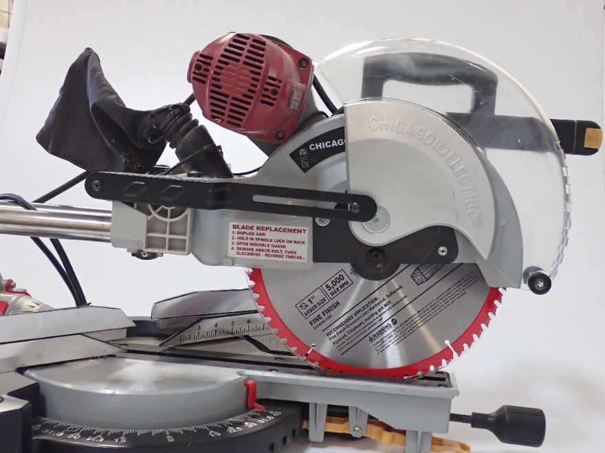 Kobalt miter saw on sale arbor bolt