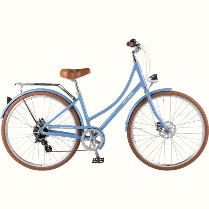 Bicicleta Beaumont Plus ST con frenos de disco, en color bluebird, retirada del mercado