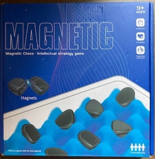 Juego de ajedrez magnético Mei Xiang/MXYY (frente de la caja)