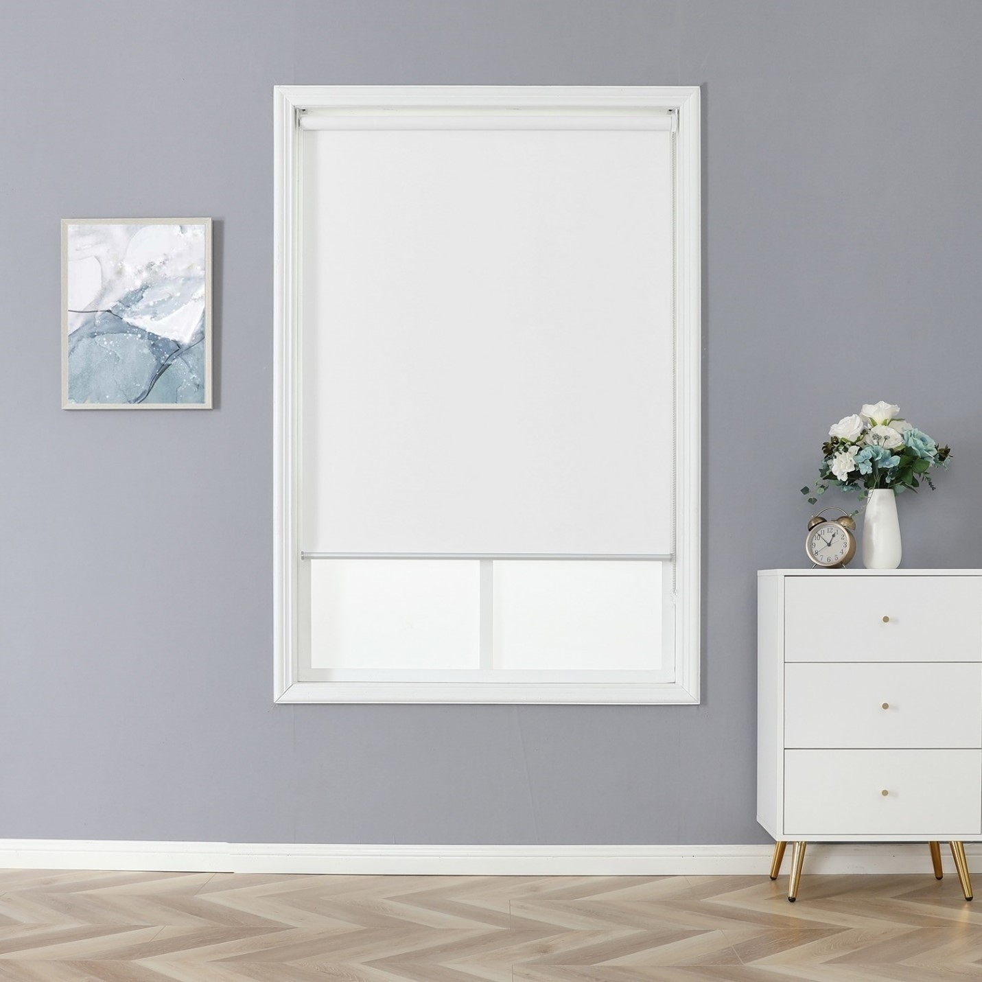 Recalled ChrisDowa Roller Window Shade (White)