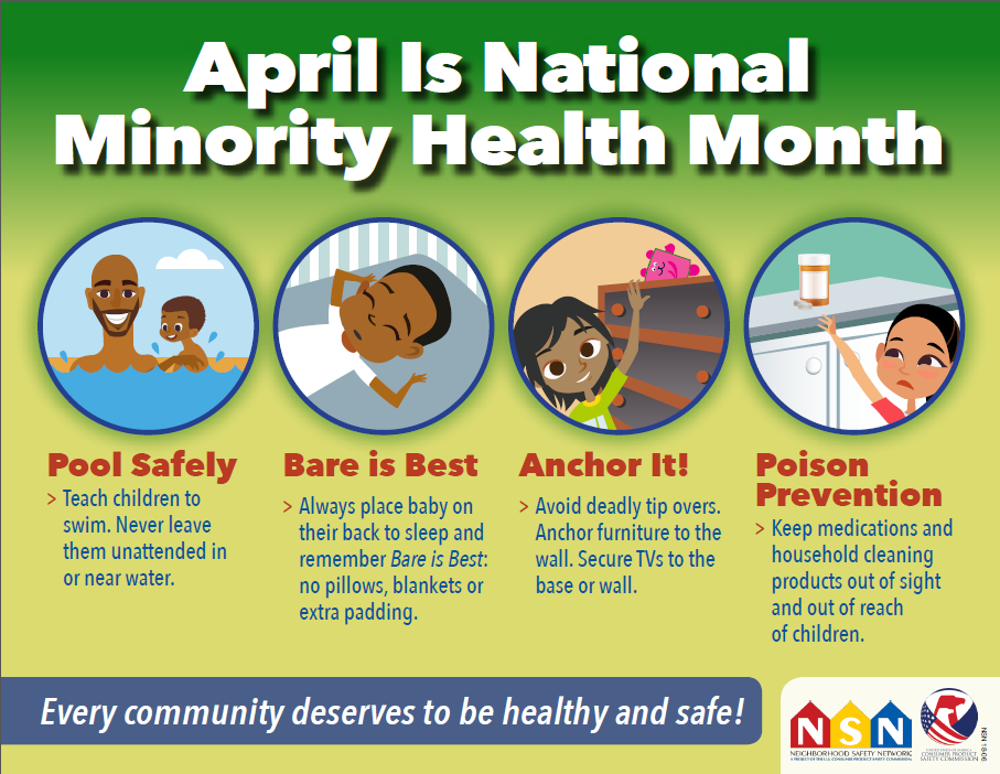 National Minority Health Month CPSC.gov