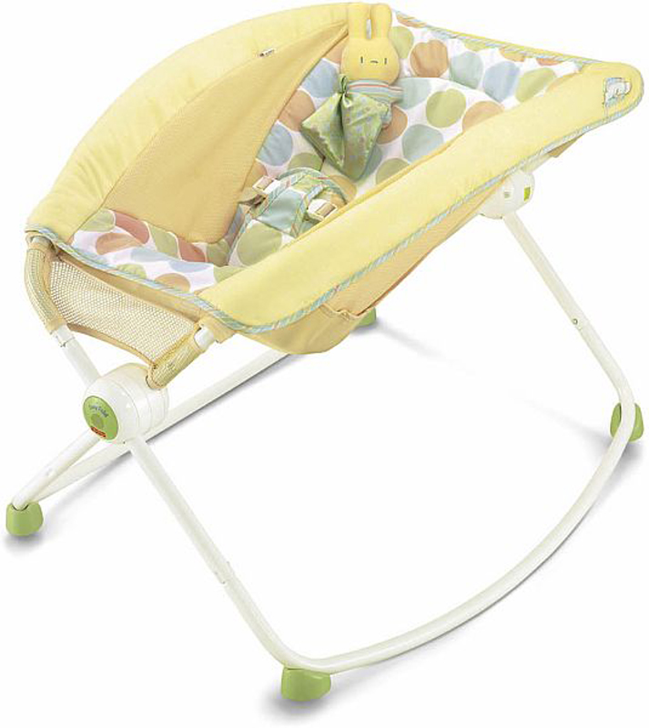 fisher price portable rock n play bassinet