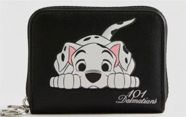 Recalled 101 Dalmatians Faux Leather Coin Purse (Model No. 2595301)