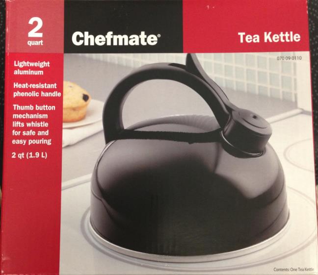 Wilton Industries Recalls Chefmate Tea Kettles Due to Burn Hazard; Sold  Exclusively at Target