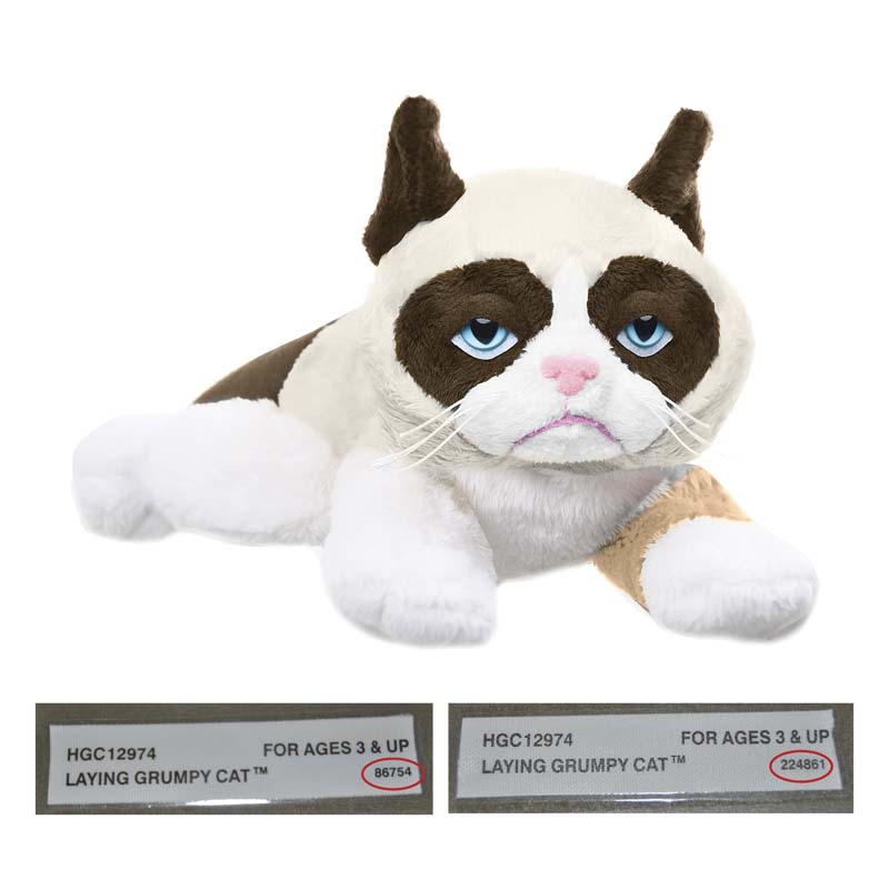 grumpy cat plush toy