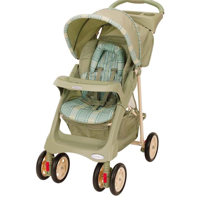 graco travel system green