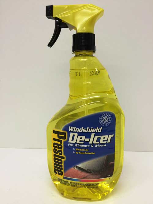 deicer spray for car windshield