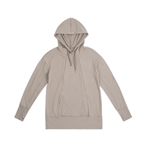 Bamboo Nursing Hoodie  Stone Taupe - Kindred Bravely