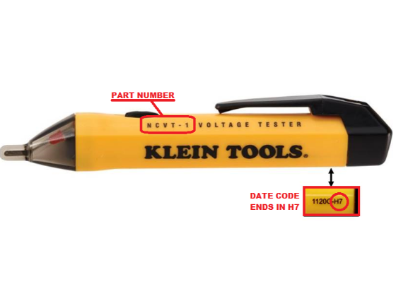 Klein Tools Testeur de prise à disjoncteur de défaut d'arc ou de