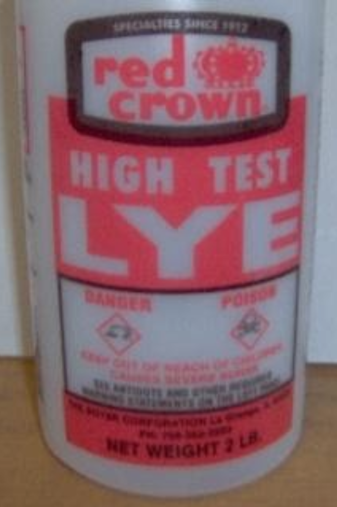  The Boyer Corporation Lye for Soap Making, Sodium Hydroxide Pure  High Test Lye Food Grade, Caustic Soda, Drain Cleaner and Clog Remover, 2.2  lbs. : Health & Household