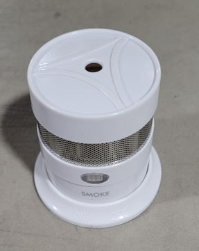 Recalled Samurai Mini Smoke Alarm - front