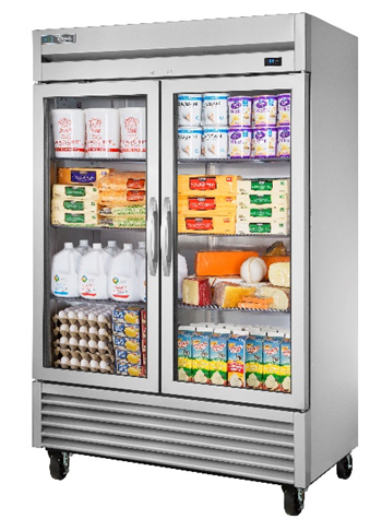 Refrigerador comercial de True que tiene un compresor de Secop con número de modelo T-49G