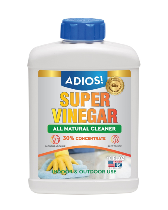 Supervinagre limpiador Completamente natural ADIOS! retirado del mercado