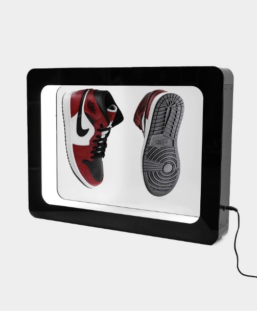 Recalled Culture King’s Magnetic Levitation Sneaker Display 2 - black