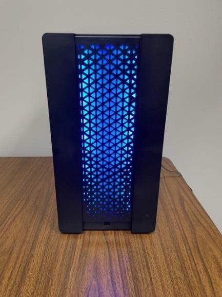 Gaming mini fridge on sale with led lights