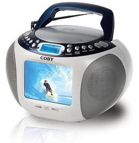 Recalled Coby Portable DVD/CD/MP3 Player