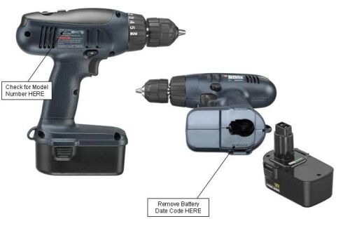 Buy Black+Decker GC181C Drill, Battery Included, 18 V, 3/8 in Chuck,  Keyless Chuck
