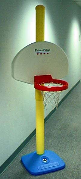 Fisher price slide and basketball goal online