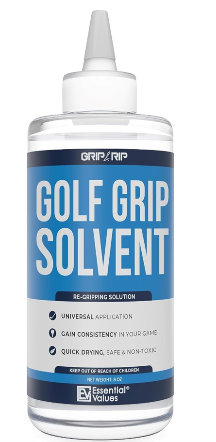 Essential Values Golf Grip Solvent and Golf Grip Kits