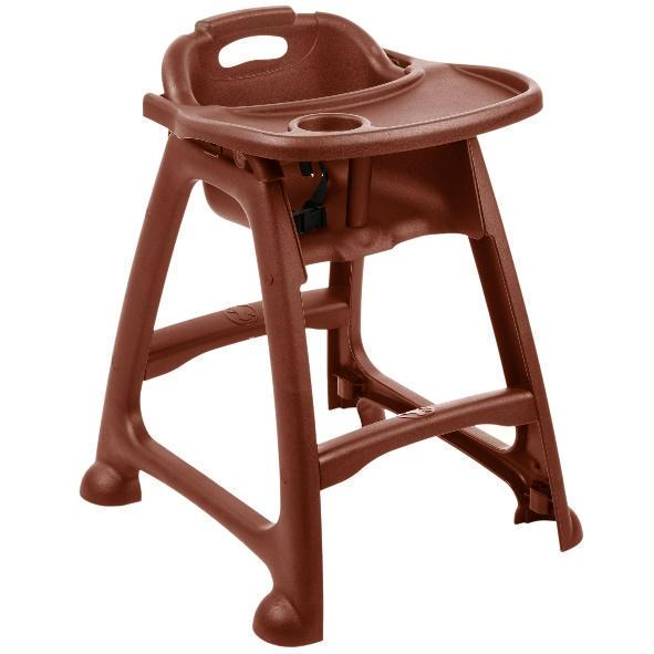 Plastic high chair for restaurants on sale