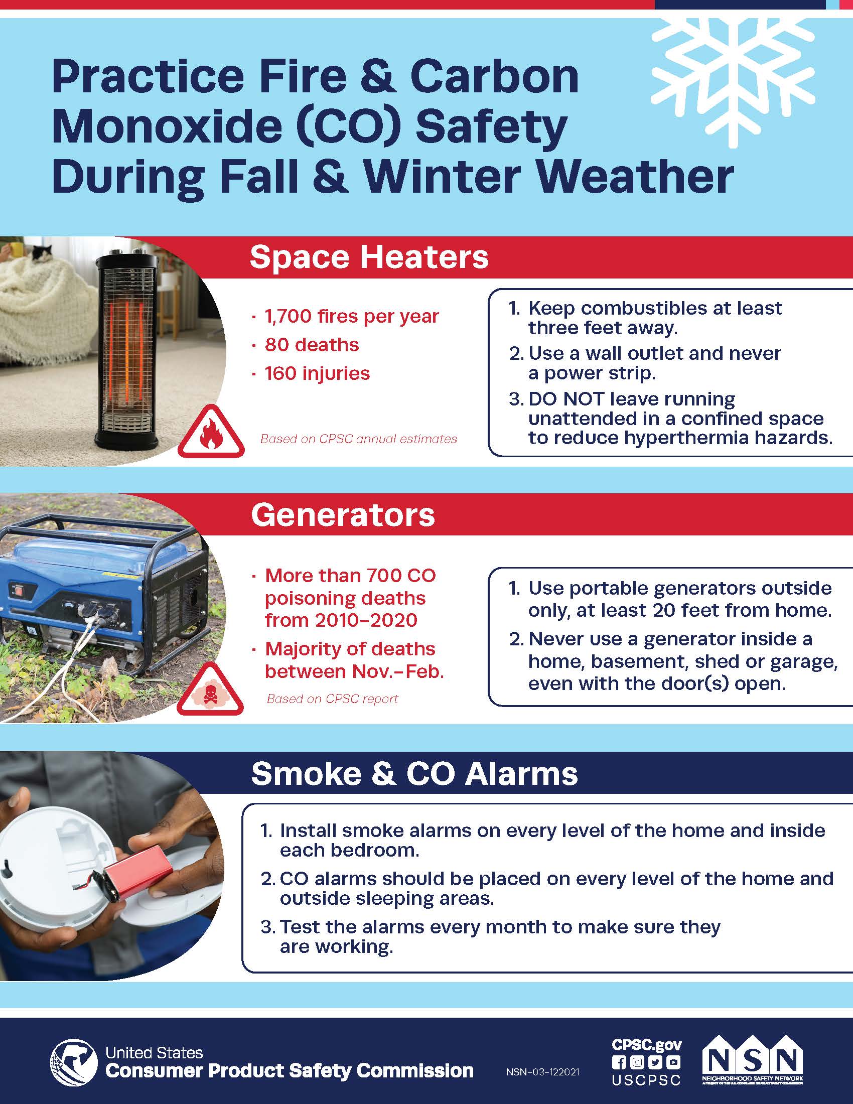 Space heater safety tips to prevent home fires