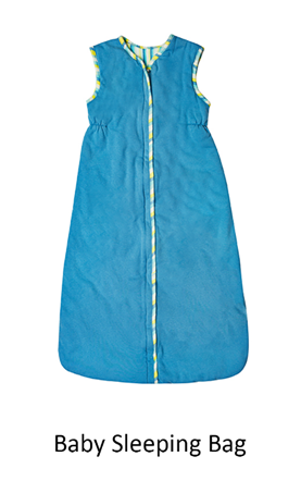 example of baby sleeping bag