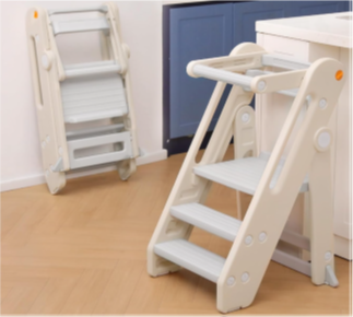 Recalled Onasti toddler tower stool - beige/white