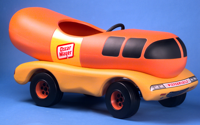 Oscar mayer wienermobile pedal car on sale