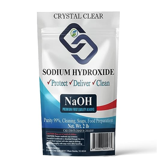 sodium Hydroxide 24 Lbs - Food Grade 