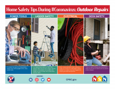 Home Safe Doing Outdoor Repairs