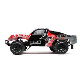 ECX03133T1 ECX 1/10 Torment 2WD LiPo Red/Silver