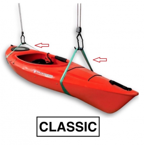 Recalled Hi-Lift Storage Hoist Classic Model (with Kayak)