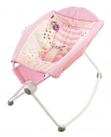 fisher price auto rock n play pink