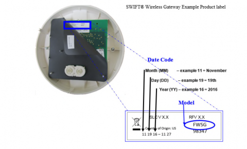 Honeywell International Recalls Swift® Wireless Gateway Sold With Fire 