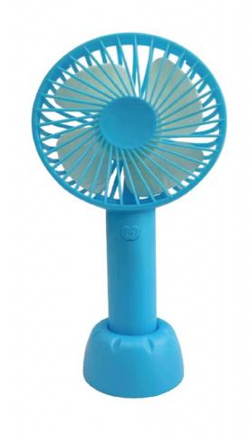 Recalled rechargeable handheld fan -blue