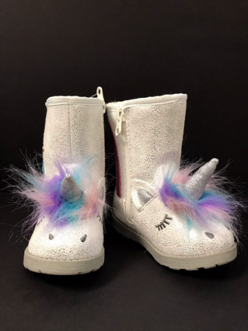unicorn boots for little girls