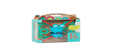 Recalled B. toys Light-Up Firefly Teether Glowy Chews a?? Firefly Frank