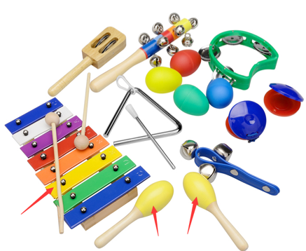 real musical instruments for toddlers